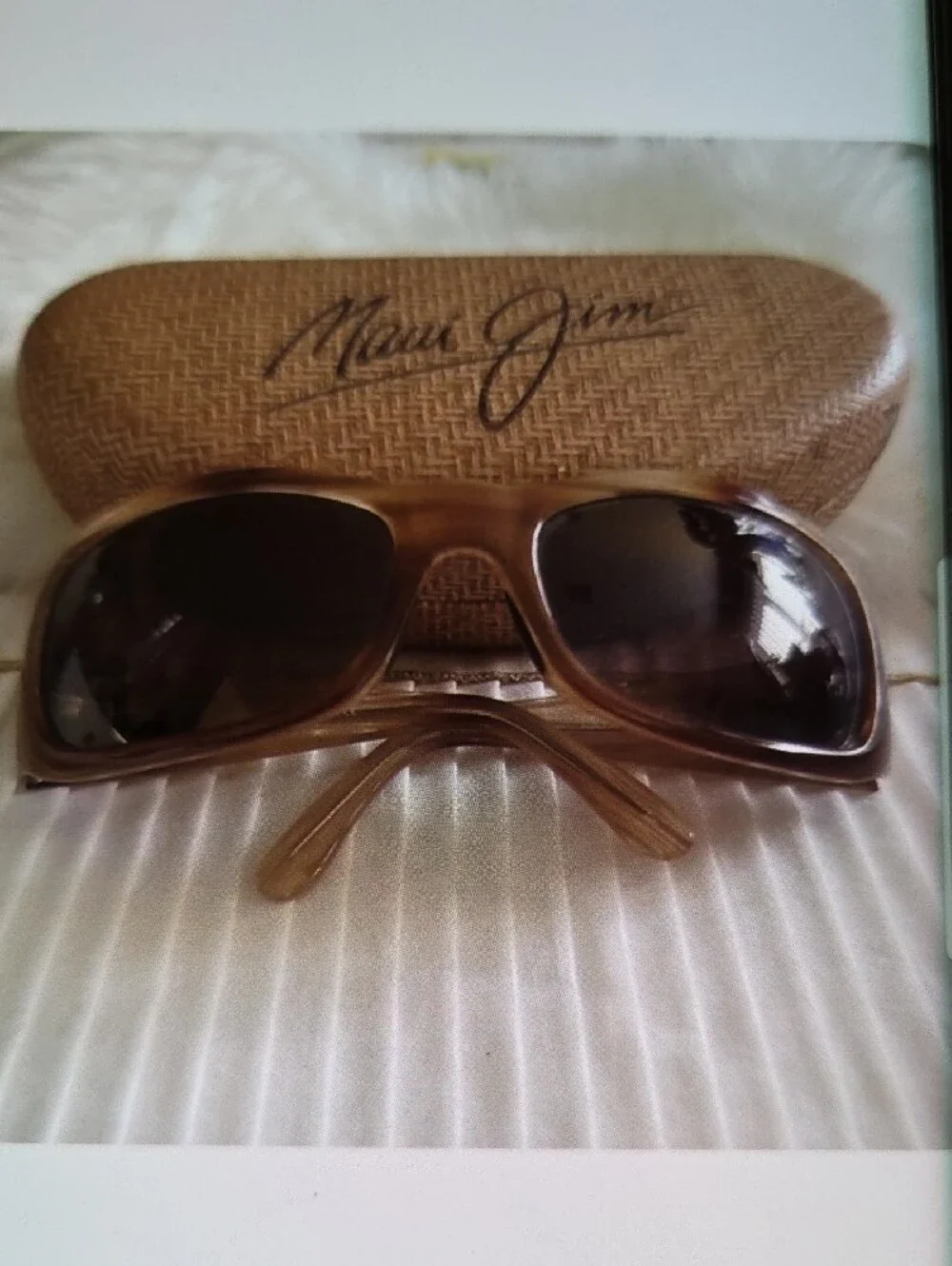 Maui Jim Brown Frame Polarized Sunglasses